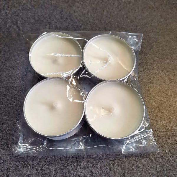 Lot de 4 bougies chauffe-plat